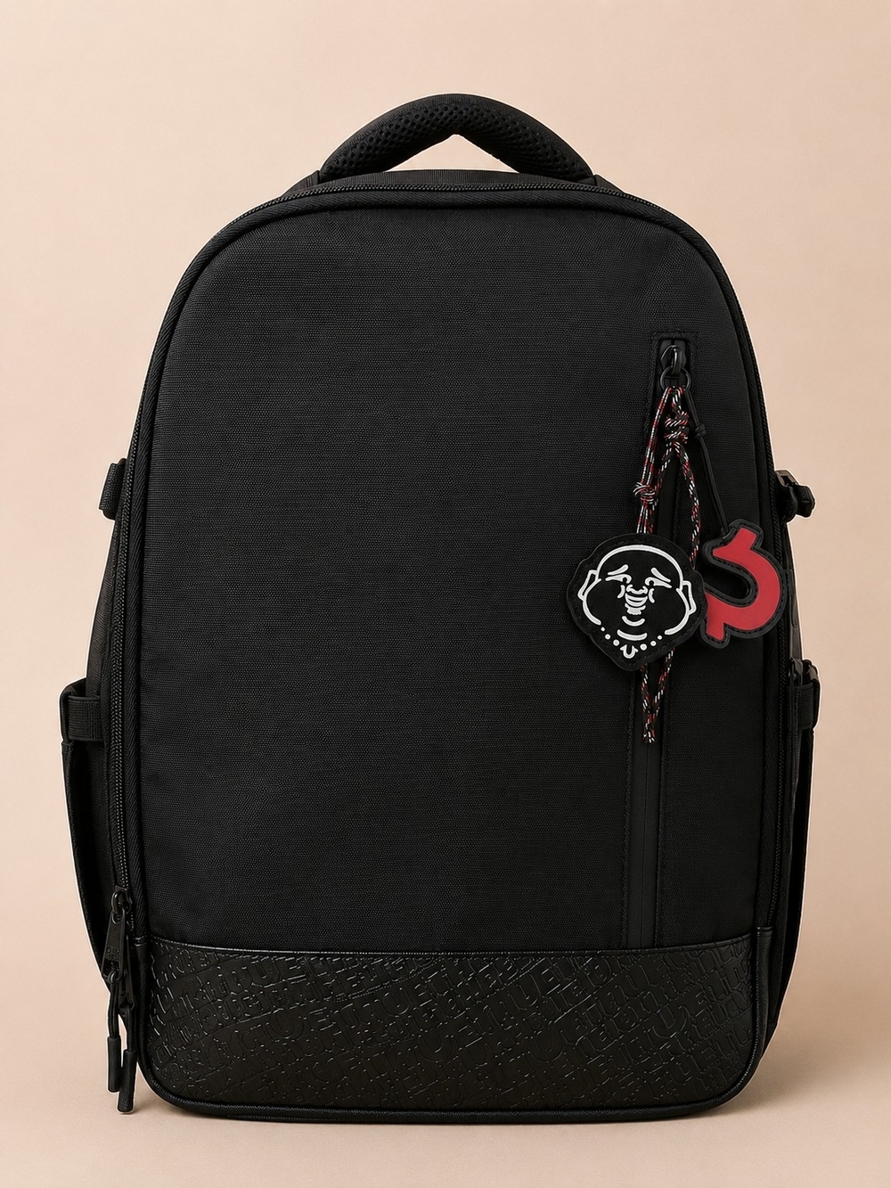 🆕️True Religion Horace Black Backpack NWT Laptop Travel School Tech Bag
